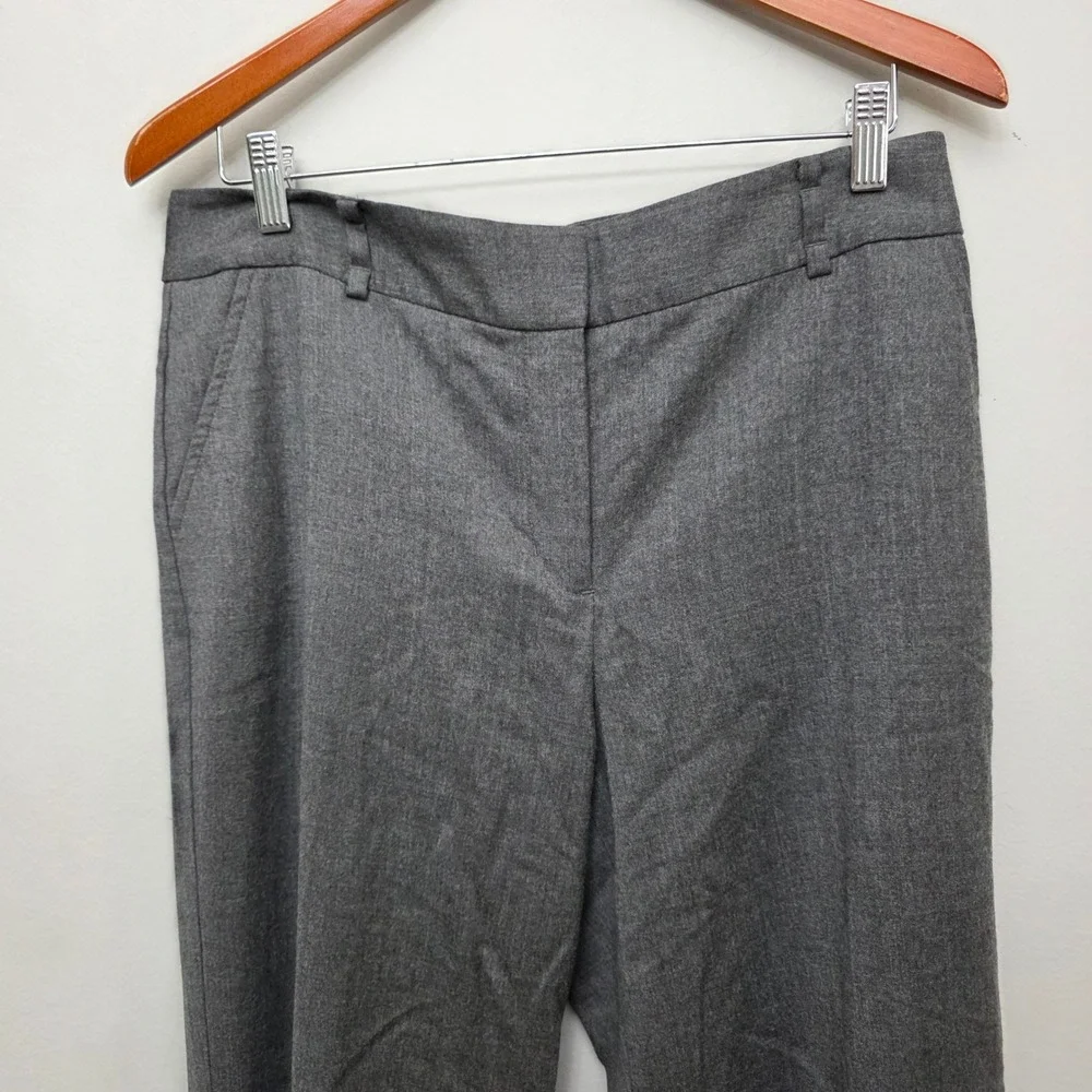 Talbots‎ Heritage Gray Wool Career Dress Pants Trousers Size 10 - Picture 2 of 8